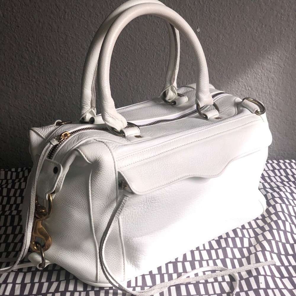 White Rebecca Minkoff purse